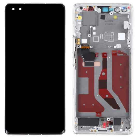 LCD Screen and Digitizer Full Assembly With Frame for Huawei Nova 8 Pro 5G(Silver) by buy2fix