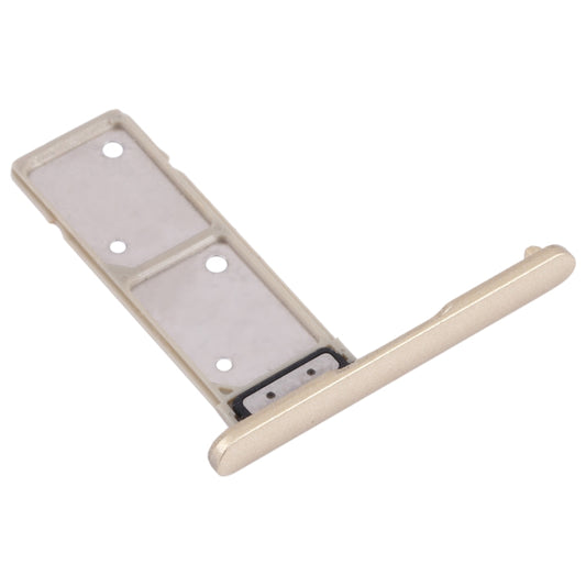 SIM Card Tray + SIM Card Tray for Sony Xperia XA1 Plus (Gold) by buy2fix