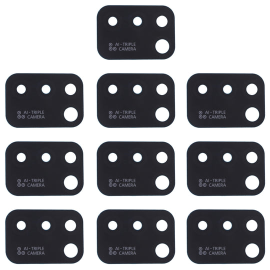 10 PCS Rückkameraobjektiv für Infinix Smart 5 / Hot 10 Lite X657, X657C, X657B