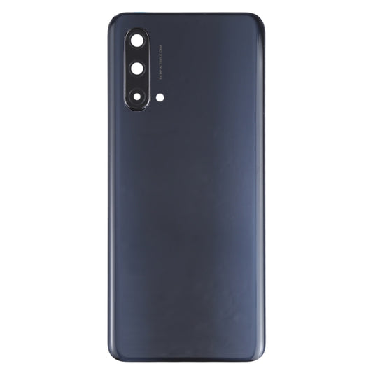 For OnePlus Nord CE 5G Battery Back Cover with Camera Lens Cover (Black) by buy2fix