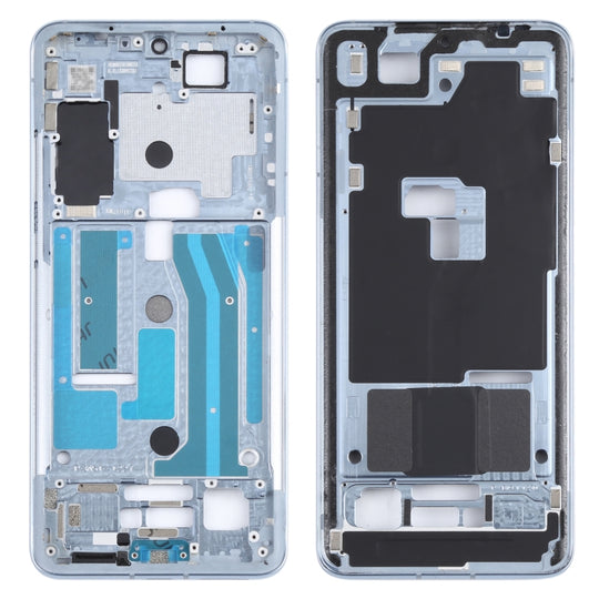 Plaque de lunette du cadre central pour Meizu 18 (bleu)
