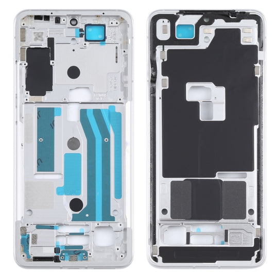 Plaque de lunette du cadre central pour Meizu 18 (argent)