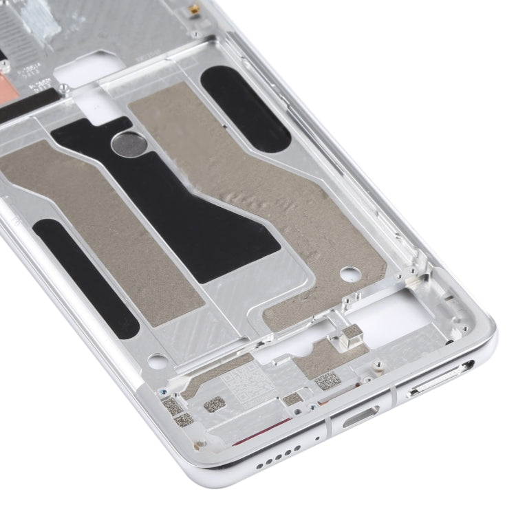 For Meizu 18 Pro Middle Frame Bezel Plate(White) by buy2fix