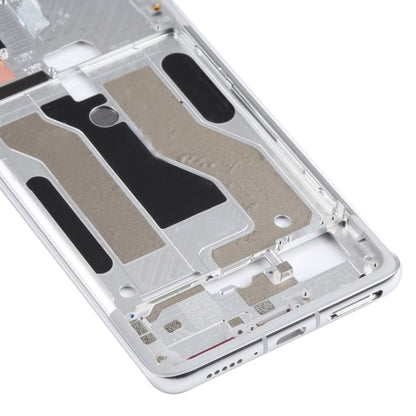 For Meizu 18 Pro Middle Frame Bezel Plate(White) by buy2fix