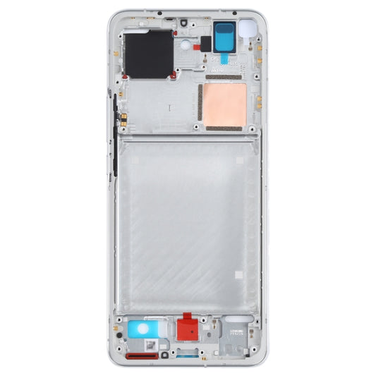 Original Front Housing LCD Frame Bezel Plate for Xiaomi Mi 11 Pro M2102K1AC (Silver) by buy2fix