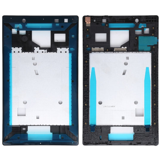 Original Frontgehäuse LCD Rahmen Blende für Lenovo Tab 4 8.0 TB-8504X, TB-8504F (Schwarz)