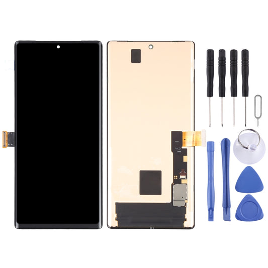 Original Ltpo AMOLED Material LCD Screen and Digitizer Full Assembly for Google Pixel 6 Pro GLUOG G8VOU by buy2fix