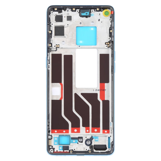 For OPPO Realme X7 Pro Ultra Original Front Housing LCD Frame Bezel Plate (Blue) by buy2fix