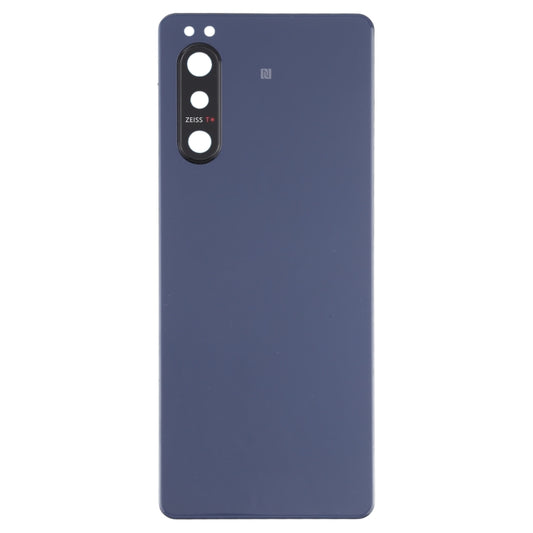 Battery Back Cover with Camera Lens Cover for Sony Xperia 5 II(Blue) by buy2fix