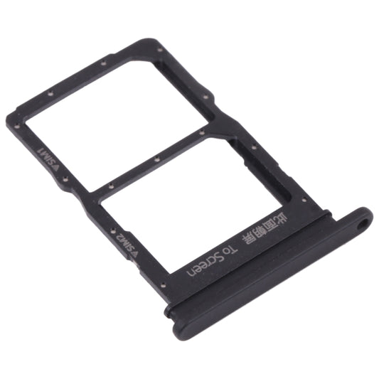 SIM Card Tray + SIM Card Tray for Honor Play5 5G (Black) by buy2fix