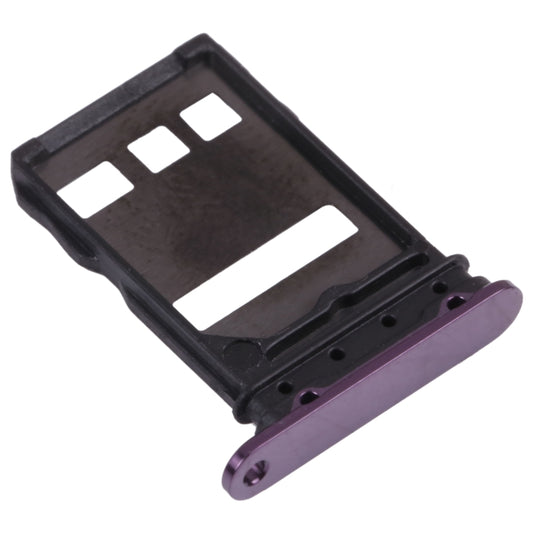 SIM Card Tray + NM Card Tray for Huawei Mate 30E Pro 5G (Dark Purple) by buy2fix