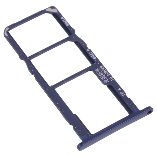 SIM Card Tray + SIM Card Tray + Micro SD Card Tray for Huawei Y5 lite (2018) (Blue) by buy2fix
