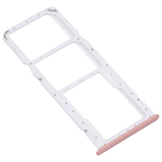 SIM Card Tray + SIM Card Tray + Micro SD Card Tray for Huawei Y9 (2018) (Pink) by buy2fix