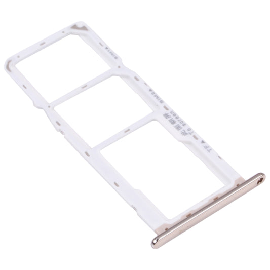 SIM Card Tray + SIM Card Tray + Micro SD Card Tray for Huawei Enjoy 8e (Silver) by buy2fix