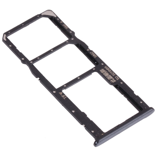SIM Card Tray + SIM Card Tray + Micro SD Card Tray for Huawei Nova 2 Lite / Y7 Prime (2018) (Black) by buy2fix