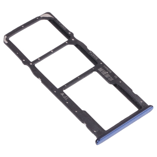 SIM Card Tray + SIM Card Tray + Micro SD Card Tray for Huawei Nova 2 Lite / Y7 Prime (2018) (Blue) by buy2fix