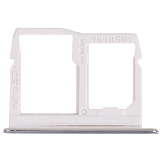 Nano-SIM-Kartenfach + Micro-SD-Kartenfach für LG Stylo 6 / K71 LMQ730HA, LM-Q730HA, LMQ730TM, LM-Q730TM (Grau)