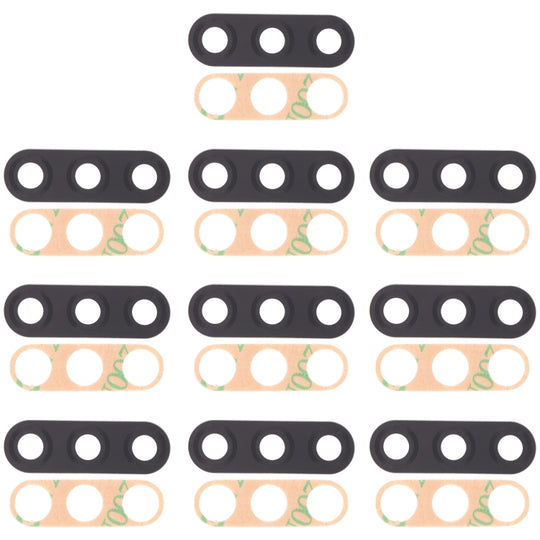 10 PCS Rückkameraobjektiv für LG Q60 / LG K12 Prime (Brasilien)