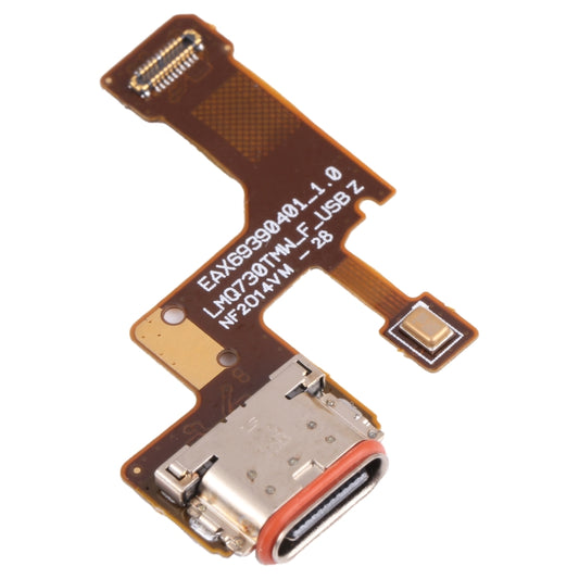 Charging Port Flex Cable for LG Stylo 6 / K71 LMQ730TM, LM-Q730TM, LMQ730HA, LM-Q730HA by buy2fix