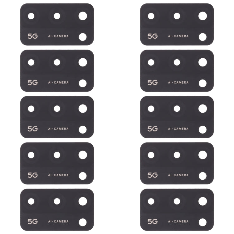 For OPPO A55 5G PEMM00, PEMM20, PEMT00, PEMT20 10pcs Back Camera Lens by buy2fix