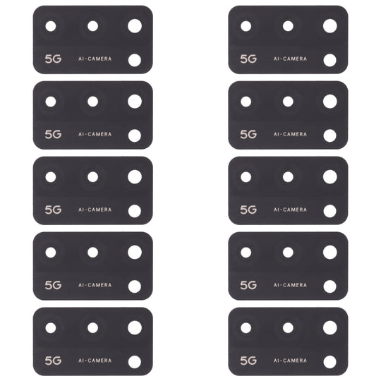 For OPPO A55 5G PEMM00, PEMM20, PEMT00, PEMT20 10pcs Back Camera Lens