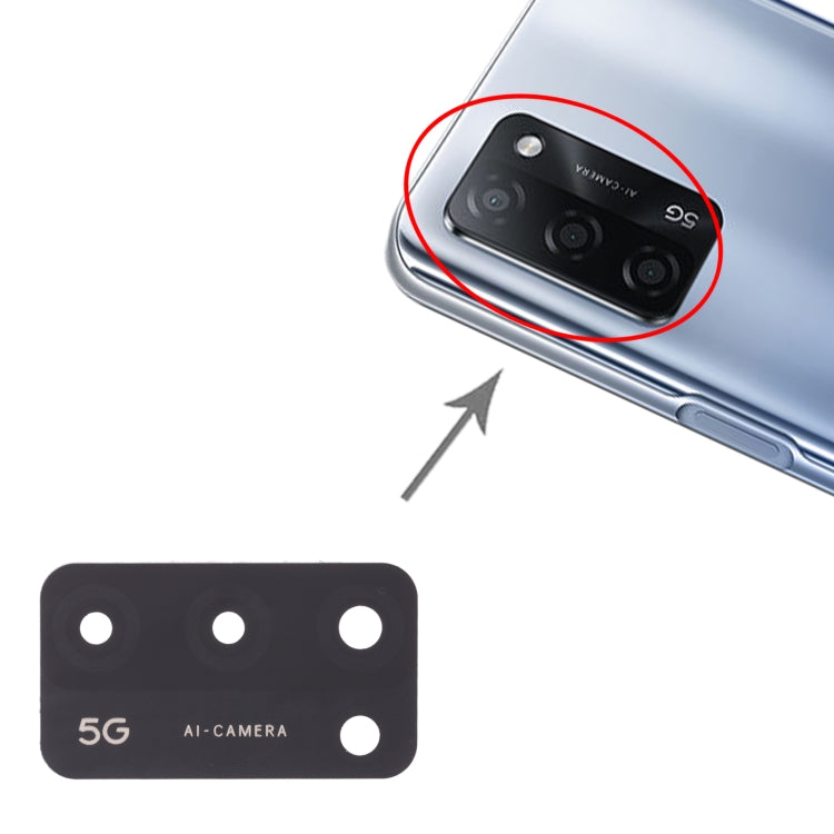 For OPPO A55 5G PEMM00, PEMM20, PEMT00, PEMT20 10pcs Back Camera Lens by buy2fix