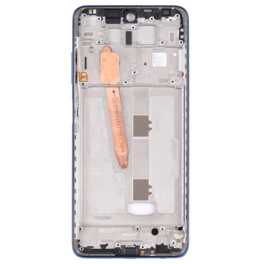 Original Middle Frame Bezel Plate for Xiaomi Poco X3 (Blue) by buy2fix
