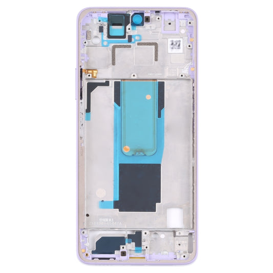 Original Front Housing LCD Frame Bezel Plate for Xiaomi Redmi Note 11 Pro (China) 21091116C / Redmi Note 11 Pro+ 5G / 11i / 11i HyperCharge 5G 21091116UI(Purple) by buy2fix