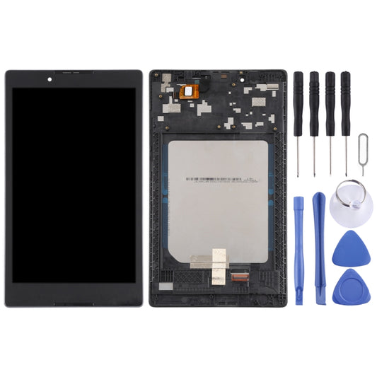 OEM LCD Screen for Lenovo Tab 3 (8 inch) TB3-850M, TB-850, TB3-850F Digitizer Full Assembly with Frame (Black) by buy2fix