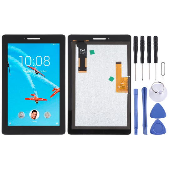 LCD-Bildschirm und Digitizer-Vollmontage für Lenovo Tab E7 TB-7104 TB-7104I TB-7104F TB-7104N (Schwarz)