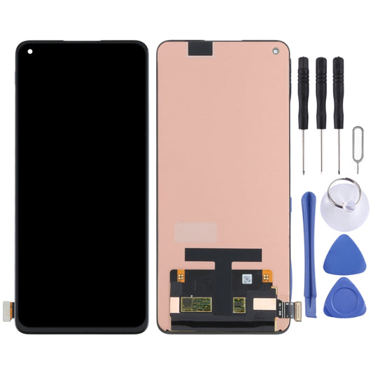 AMOLED Material Original LCD Screen and Digitizer Full Assembly for OPPO Reno7 Pro 5G CPH2293 by buy2fix