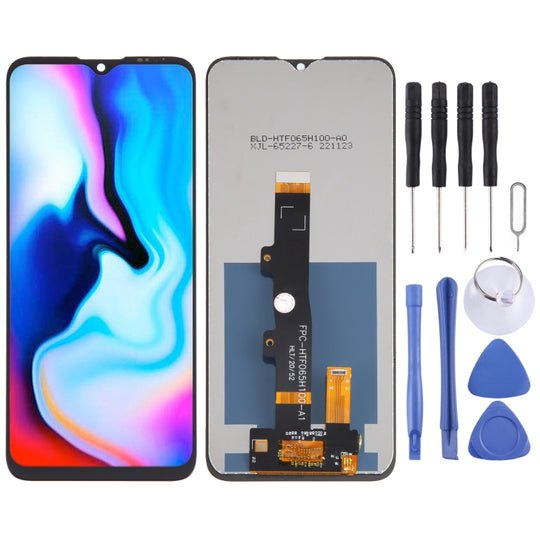 LCD-Bildschirm und Digitizer-Vollmontage für Lenovo K12 2020 XT2095-4 (Schwarz)