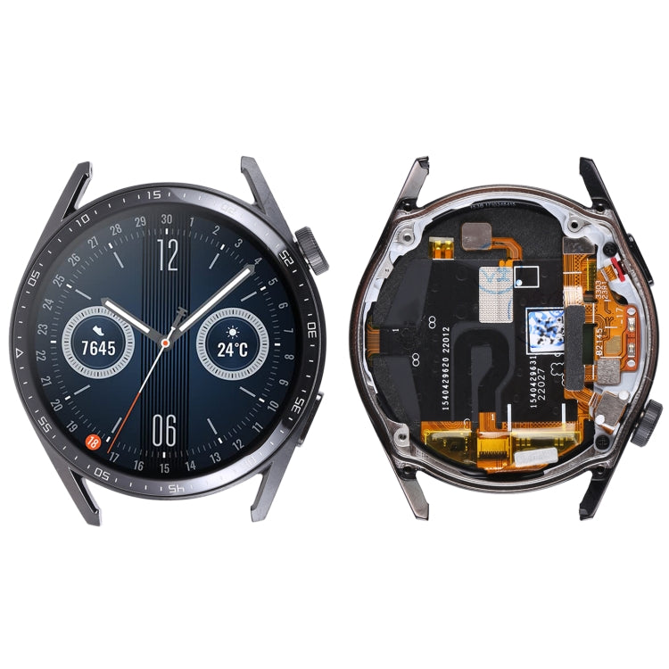 For Huawei Watch GT 3 46mm Single Cable Edition Original LCD Screen Digitizer Full Assembly With Frame (Black) - Repair & Spare Parts by buy2fix | Online Shopping UK | buy2fix