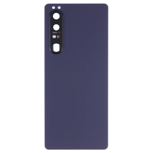 Original Battery Back Cover with Camera Lens for Sony Xperia 1 III(Purple) by buy2fix