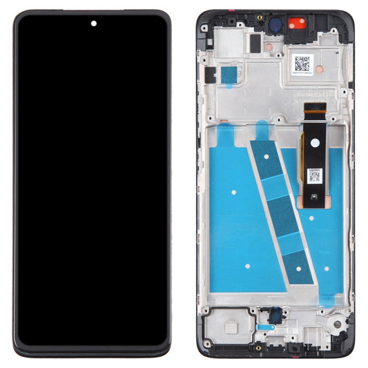 Original LCD Screen For Motorola Moto G52 Digitizer Full Assembly With Frame by buy2fix