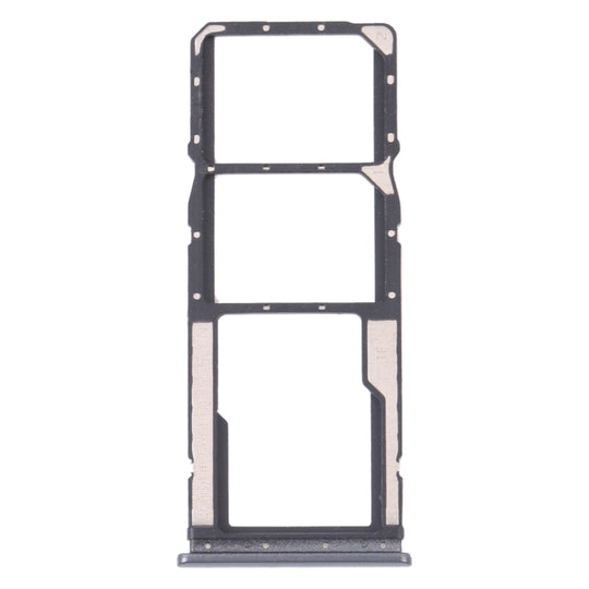 Plateau pour carte SIM + plateau pour carte SIM + plateau pour carte Micro SD pour Xiaomi Redmi 10/Redmi 10 Prime/Redmi Note 11 4G/Redmi 10 2022 (Noir)