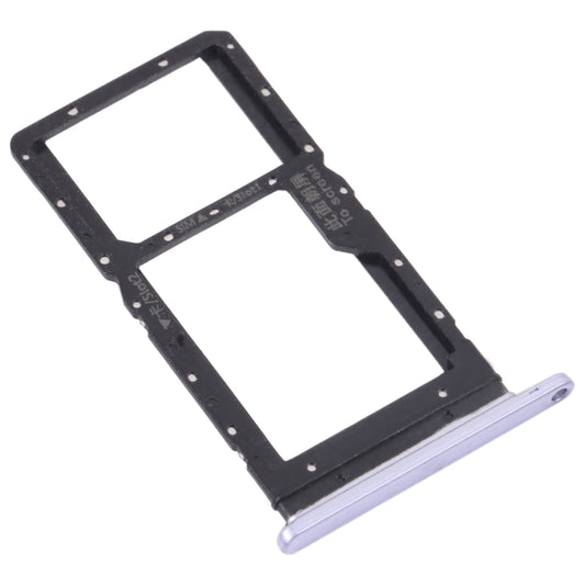 SIM Card Tray + SIM Card Tray / Micro SD Card Tray for Huawei Maimang 10 SE (Purple) by buy2fix