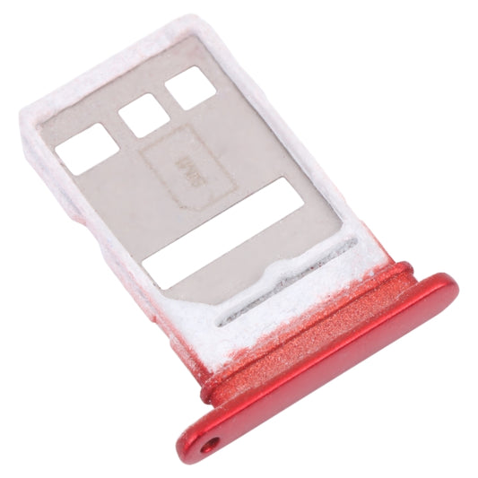 SIM Card Tray + SIM/NM Card Tray for Huawei Y9a(Red) by buy2fix