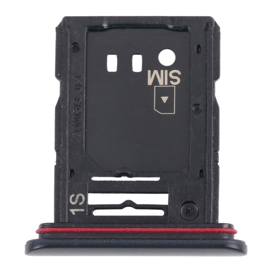 SIM-Kartenfach + Micro-SD-Kartenfach für Sony Xperia 10 III (Schwarz)
