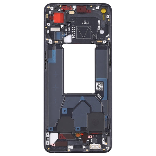 For OPPO Reno7 5G China PFJM10 Original Front Housing LCD Frame Bezel Plate (Black) by buy2fix