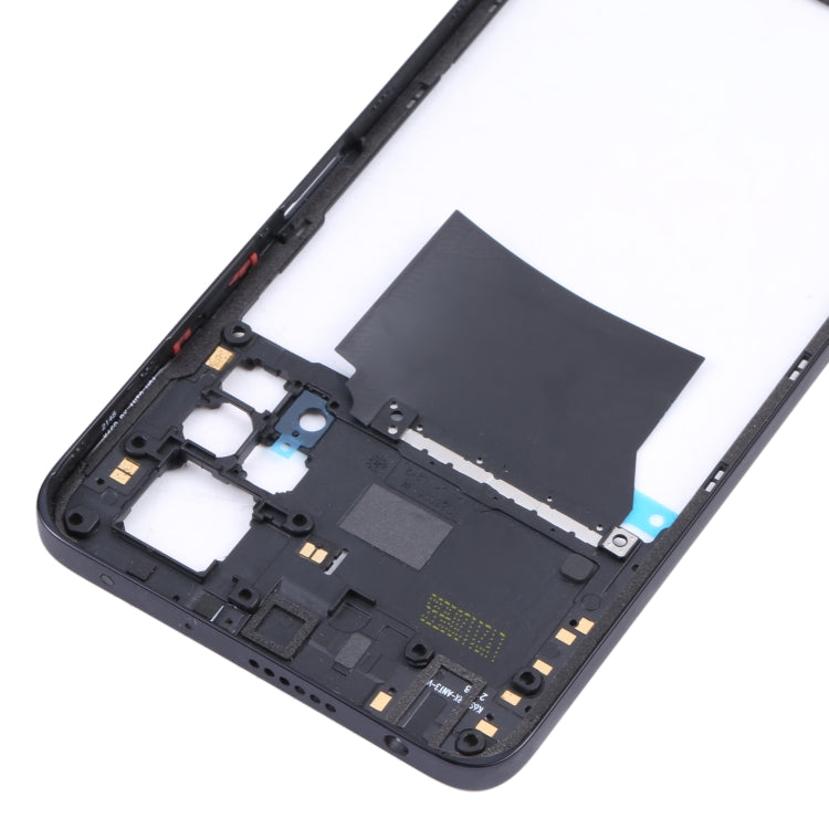 Middle Frame Bezel Plate for Xiaomi Poco X4 Pro 5G/Redmi Note 11E Pro (Black) - Repair & Spare Parts by buy2fix | Online Shopping UK | buy2fix