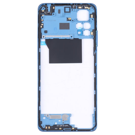 Middle Frame Bezel Plate for Xiaomi Poco X4 Pro 5G/Redmi Note 11E Pro(Dark Blue) by buy2fix