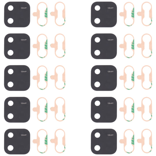 10 PCS Rückkameraobjektiv für Xiaomi Redmi 10A 220233L2C