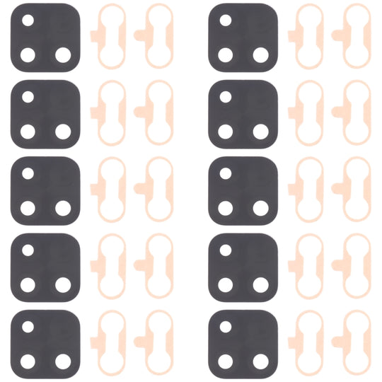 10 PCS Rückkameraobjektiv für Xiaomi Redmi 10C/Redmi 10 India/Redmi 10 Power
