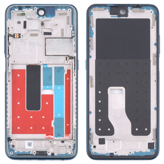 Plaque de cadre central d'origine pour Nokia X20 TA-1341 TA-1344 (bleu)