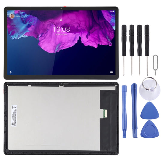 Écran LCD et numériseur complet avec cadre pour Lenovo Tab P11/P11 Plus TB-J606 TB-J606F (Noir)