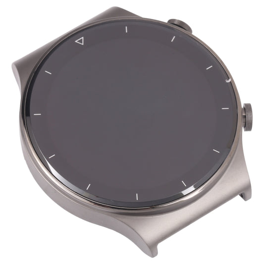 Original Sapphire Material LCD Screen and Digitizer Full Assembly With Frame for Huawei Watch GT 2 Pro VID-B19(Grey) by buy2fix