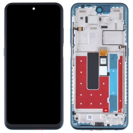 TFT LCD Screen for Nokia X20 TA-1341 TA-1344 Digitizer Full Assembly with Frame (Blue) by buy2fix