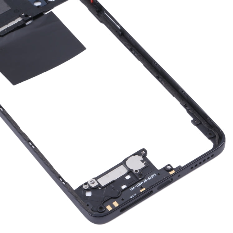 Original Middle Frame Bezel Plate for Xiaomi Redmi Note 11 Pro 4G 2201116TG 2201116TI(Black) - Repair & Spare Parts by buy2fix | Online Shopping UK | buy2fix