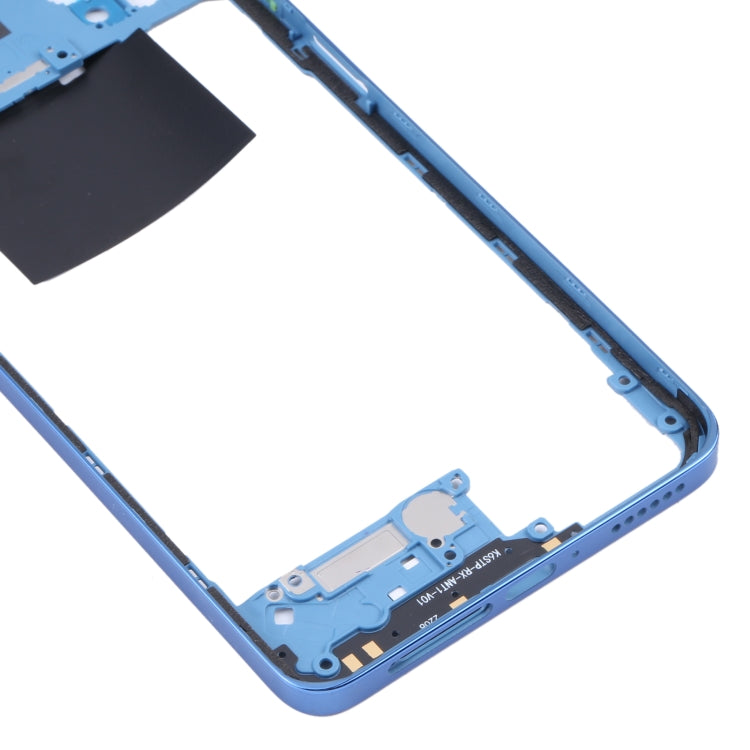 Original Middle Frame Bezel Plate for Xiaomi Redmi Note 11 Pro 4G 2201116TG 2201116TI(Dark Blue) - Repair & Spare Parts by buy2fix | Online Shopping UK | buy2fix